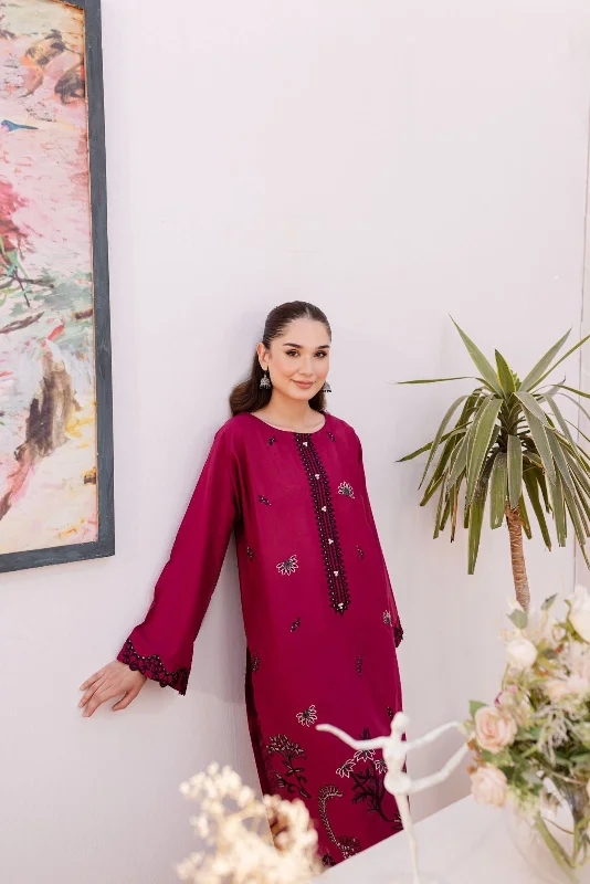 Lawn 2PC Embroidered Dress- 1032