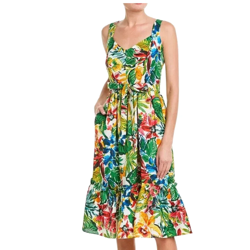 Donna Ricco - Tropical Floral Dress