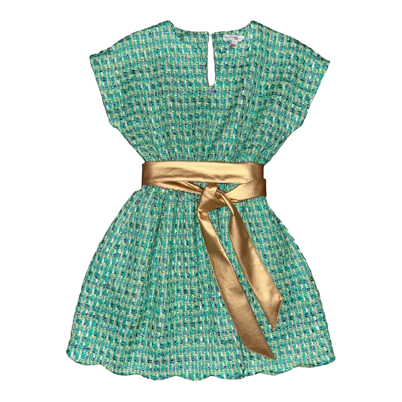 Women's McKenna Dress- Emerald Isle Bouclé Tweed