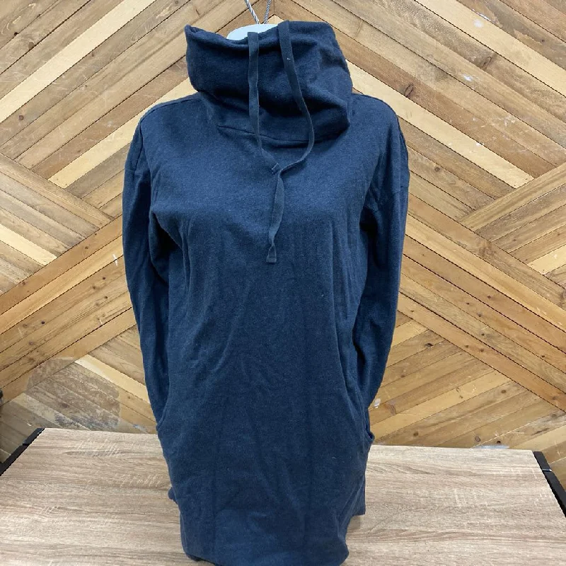 Synergy - Women's L/S Cowl-Neck Dress - MSRP $90: -women-