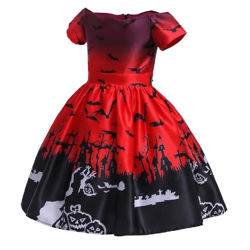 Red and Black Witch Dress