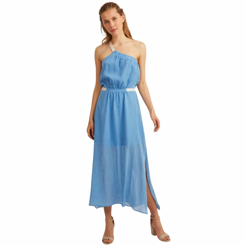 OXXO -  One Shoulder Long Dress