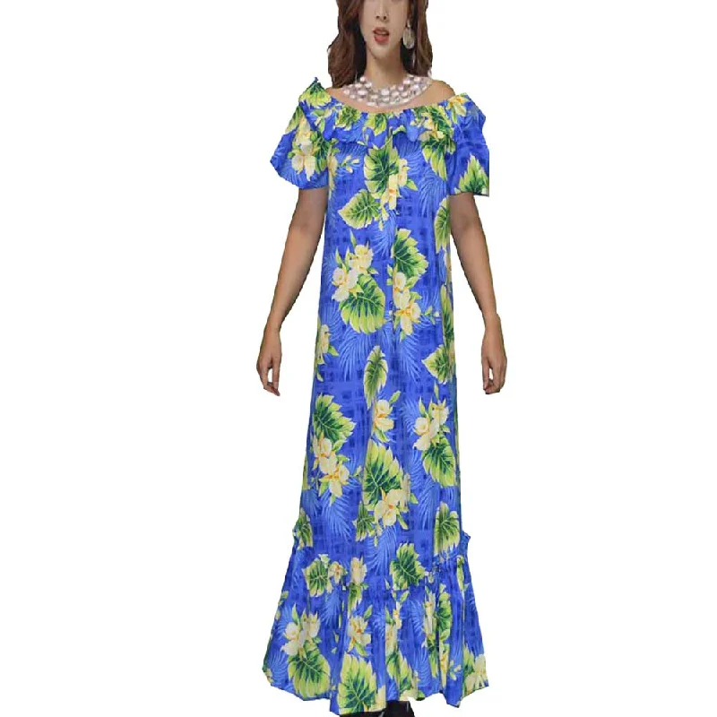 Ohana Island Long Muumuu Dress Made In Hawaii USA