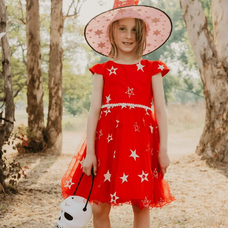 Red Witch Dress and Hat