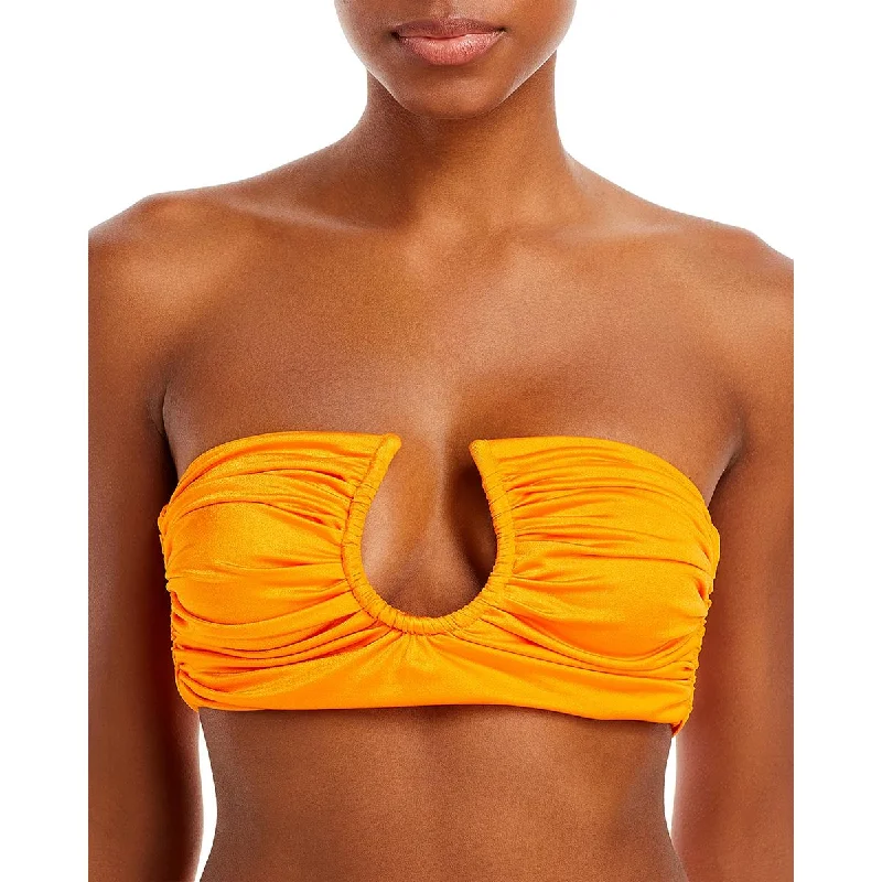 Baobab Womens Magalenha Strapless Bandeau Bikini Swim Top Stylish Swimsuit Set