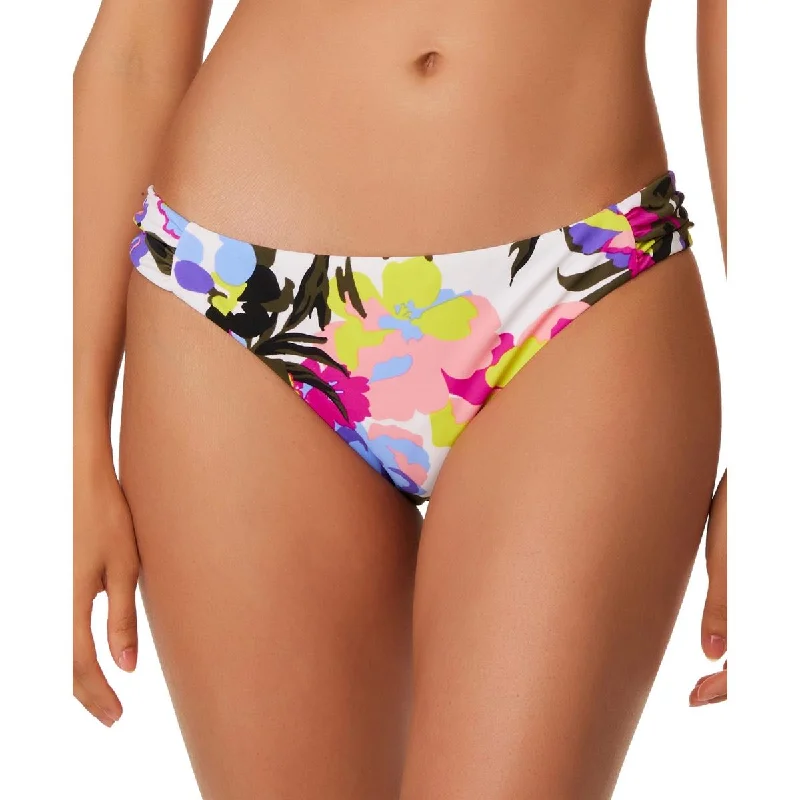 Bar III Womens Floral Lined Swim Bottom Separates