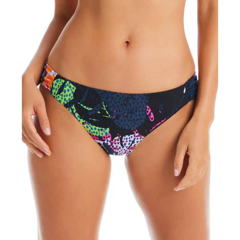 Bar III Womens Printed Hipster Swim Bottom Separates Classic Swimsuit Design