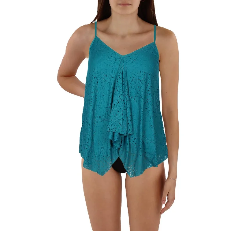 Beach House Womens Kerry Crochet Tinkini Crochet Nylon Tankini Swimsuit Sexy Monokini Swimsuit Beach House Womens Kerry Crochet Tinkini Crochet Nylon Tankini Swimsuit Sexy Monokini Swimsuit