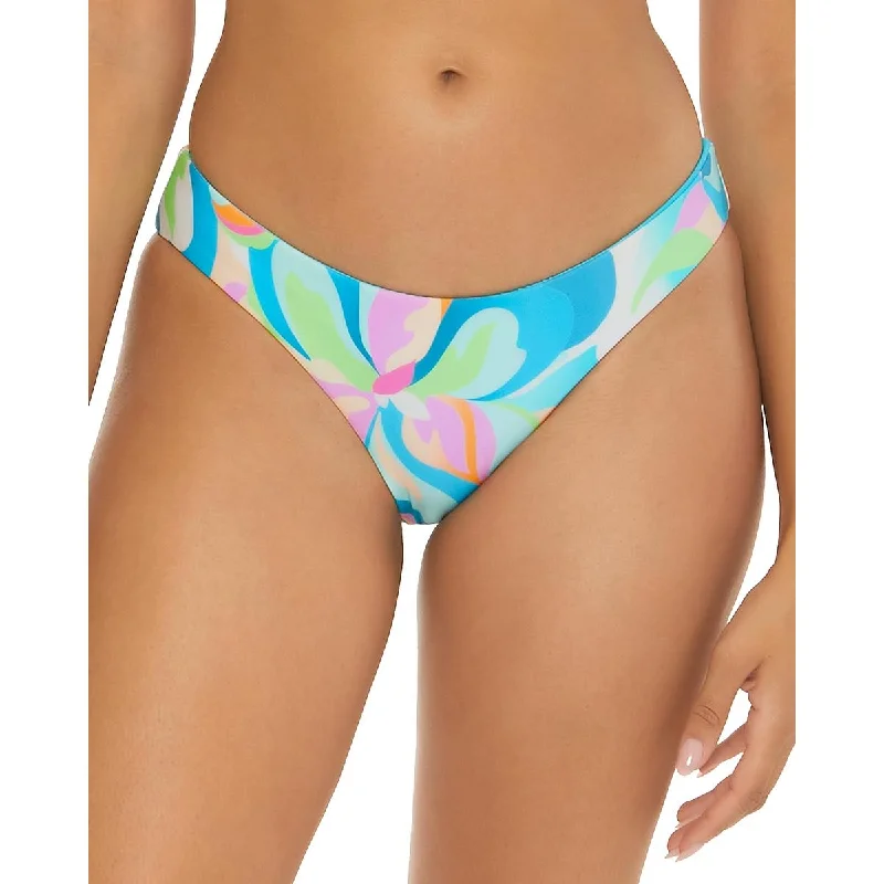 Becca by Rebecca Virtue Womens Reversible Nylon Swim Bottom Separates Crisscross Back Swimsuit Becca by Rebecca Virtue Womens Reversible Nylon Swim Bottom Separates Crisscross Back Swimsuit