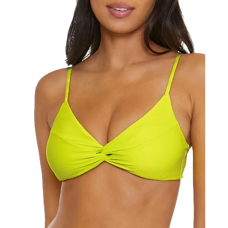 Becca by Rebecca Virtue Womens   Textured  Bikini Swim top Sexy Monokini Swimsuit