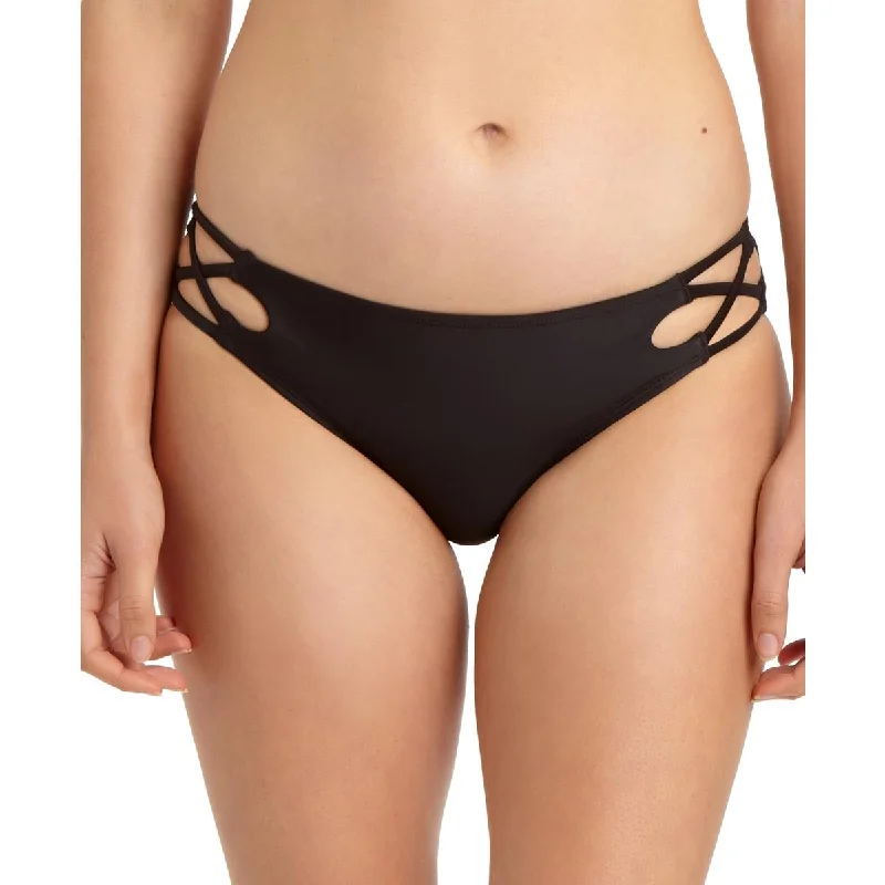 California Waves Womens Caged Bikini Swim Bottom Separates Two-Piece Beachwear