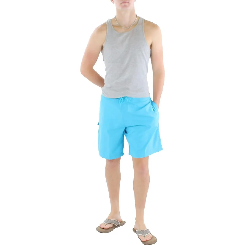 Club Room Mens 9" Inseam Board Shorts Swim Trunks