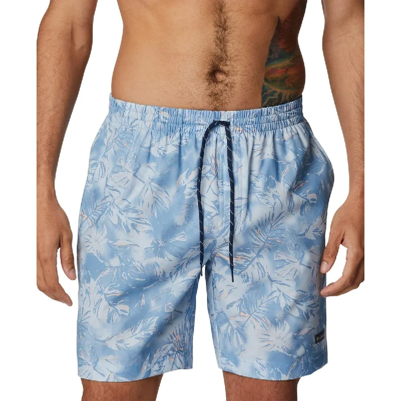 Columbia Mens Printed  Swim Trunks