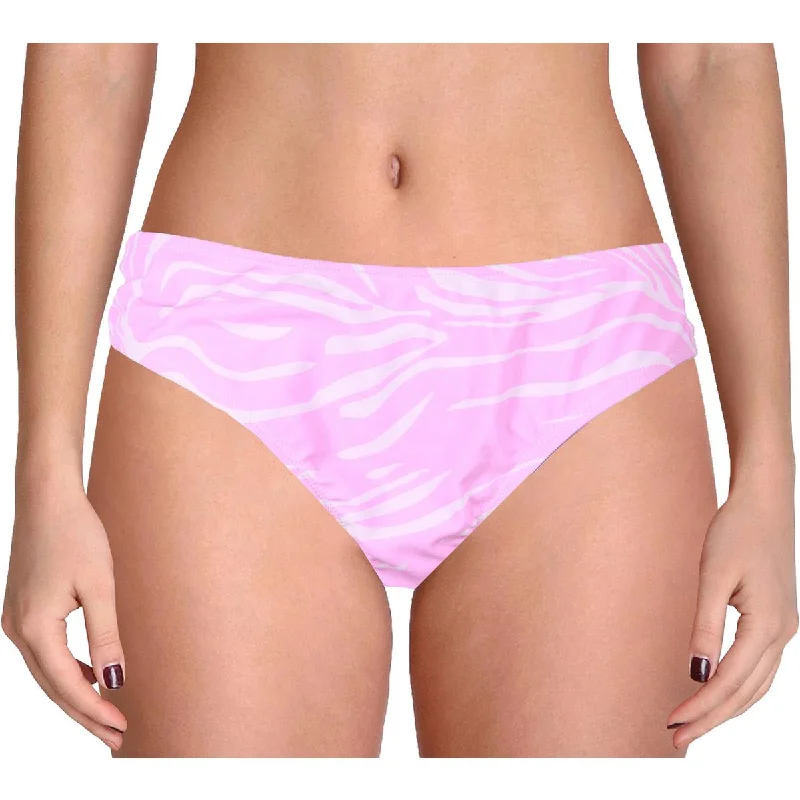 Cyn & Luca Womens Printed Cut-Out Swim Bottom Separates