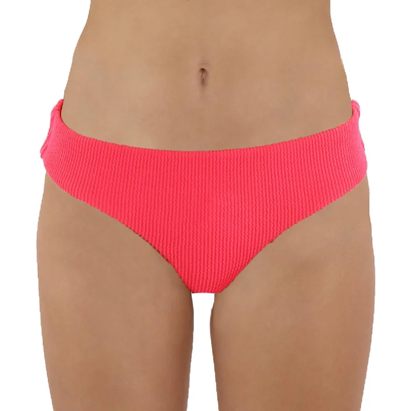 Cyn & Luca Womens Rinkled Bikini Swim Bottom Separates