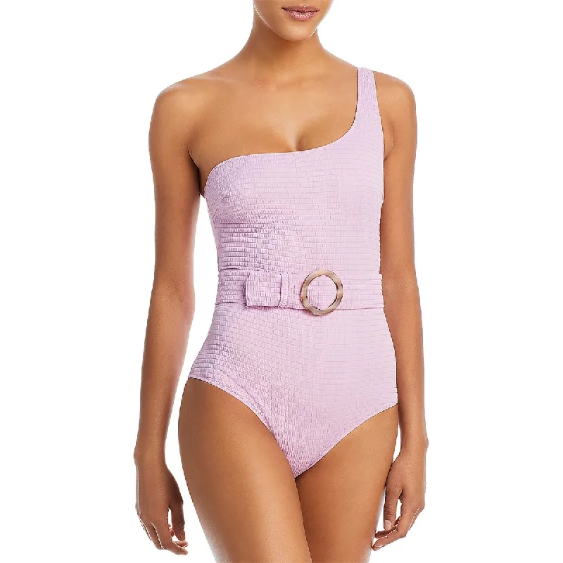 EVARAE Womens Ribbed Full Coverage One-Piece Swimsuit Elegant Swimsuit Bottoms