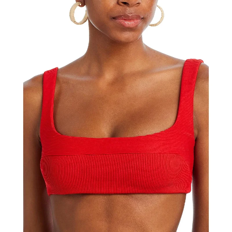 Haight Womens Gabi Ribbed  Bikini Swim top