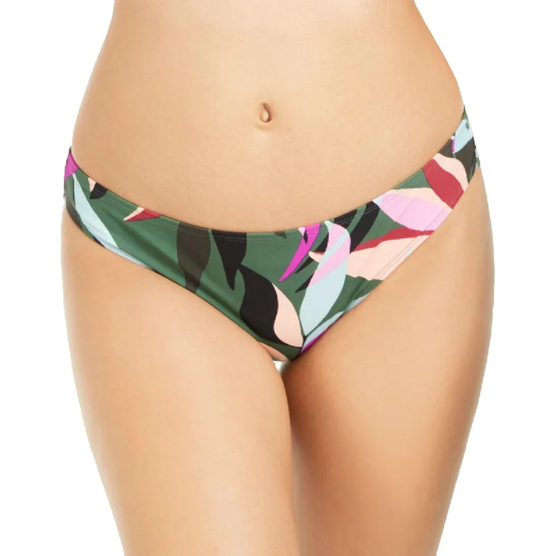 Hula Honey Womens Juniors Hyper Tropics Printed Hipster Swim Bottom Separates