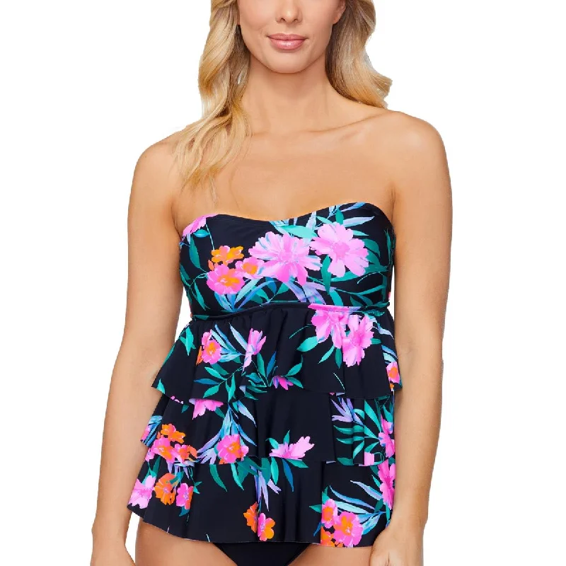 Island Escape Womens Beachwear Summer Tankini Swim Top Monokini Swimsuit Design
