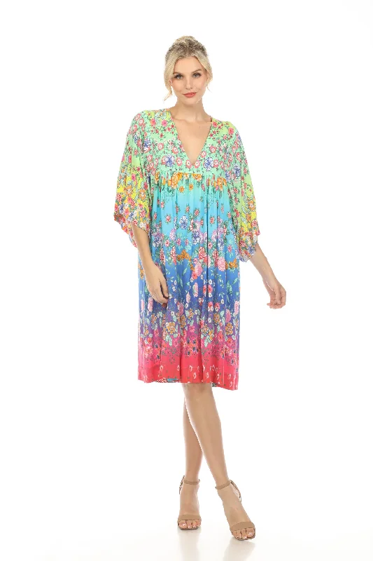 Johnny Was Rainbow Easy Swim Cover-Up Dress Boho Chic CSW9023AJ Elegant Halter Bikini Johnny Was Rainbow Easy Swim Cover-Up Dress Boho Chic CSW9023AJ Elegant Halter Bikini
