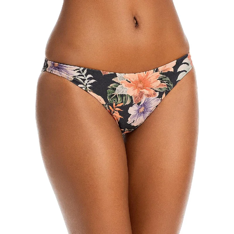 L Space Womens Camacho Printed Bikini Swim Bottom Separates Bold Color Swimsuit