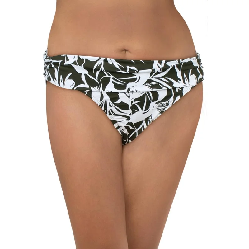 Lauren Ralph Lauren Womens Floral Print Nylon Swim Bottom Separates