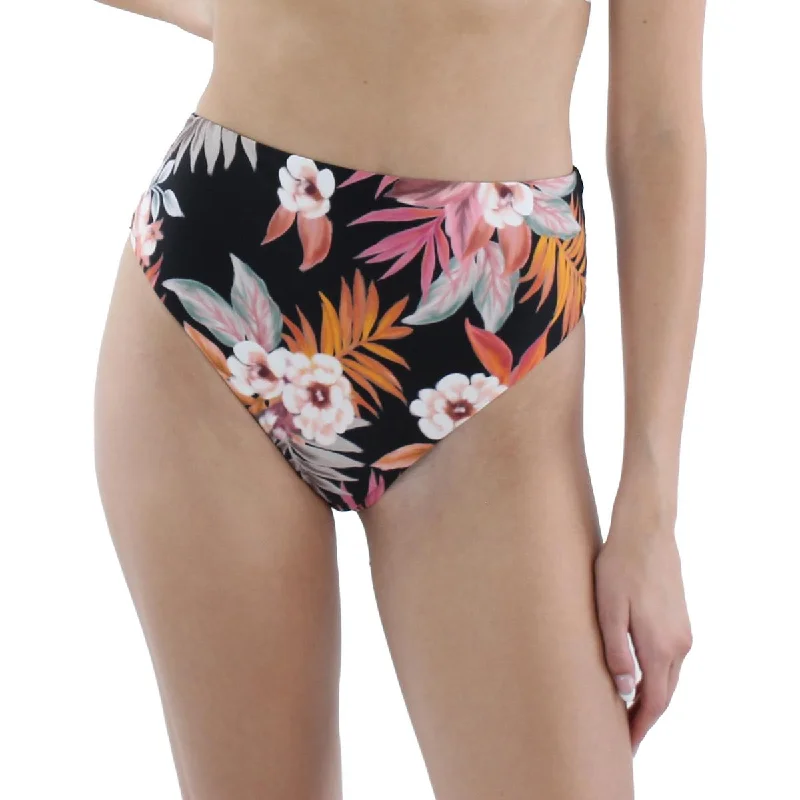Sea Level Swim Womens Floral Print Nylon Swim Bottom Separates Classic Swimsuit Design Sea Level Swim Womens Floral Print Nylon Swim Bottom Separates Classic Swimsuit Design