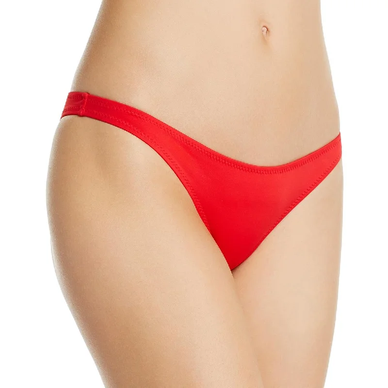 Solid & Striped Womens Rachel Bottom Solid Swim Bottom Separates Floral Bikini Top