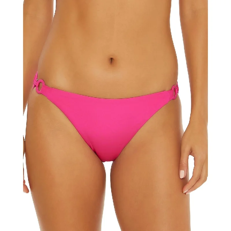 Trina Turk Womens Solid Nylon Swim Bottom Separates