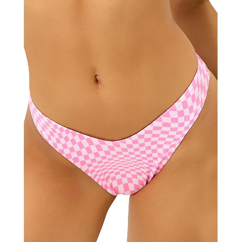 Frankies Bikinis Womens Enzo Bikini Nylon Swim Bottom Separates Casual Swim Dress