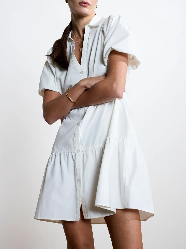 The Havana Mini Dress Trendy Crossover Mini Dress