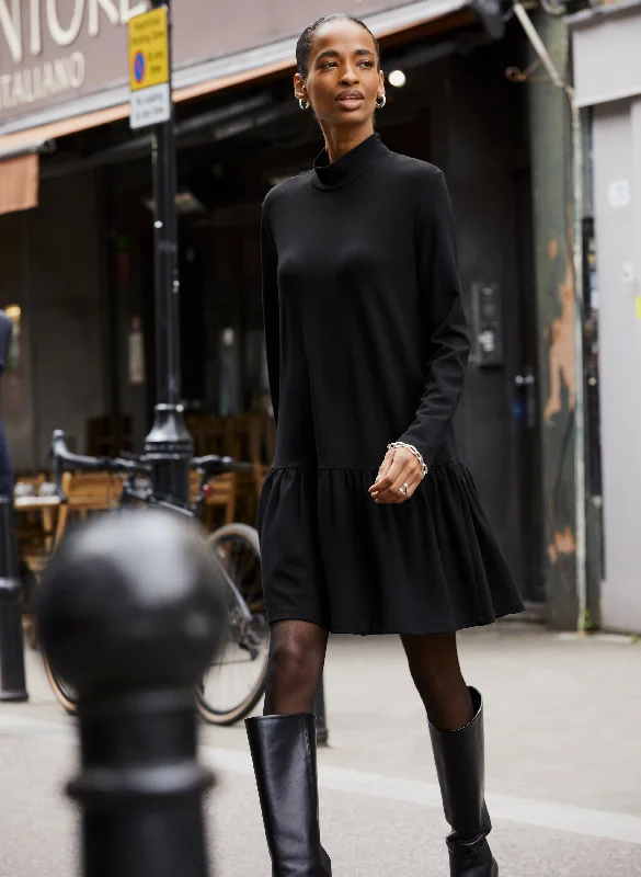 Justine Turtleneck Mini Dress