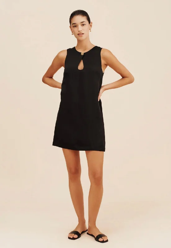 Gigi Mini Dress - Black