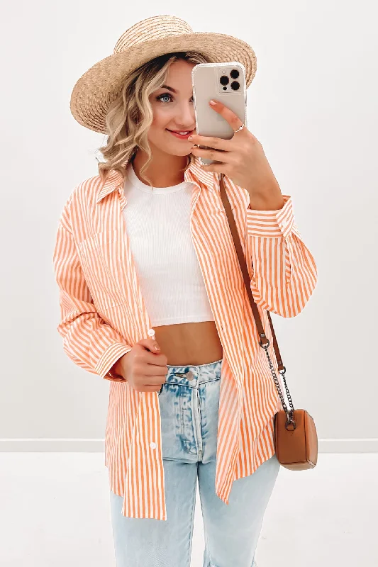 Bailey Shirt Stripe Relaxed Fit Short Tunic