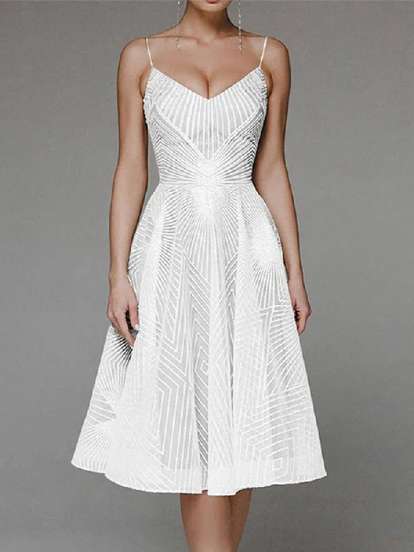 Belinda Slip Backless Midi Dress Trendy Square Neck Midi Dress