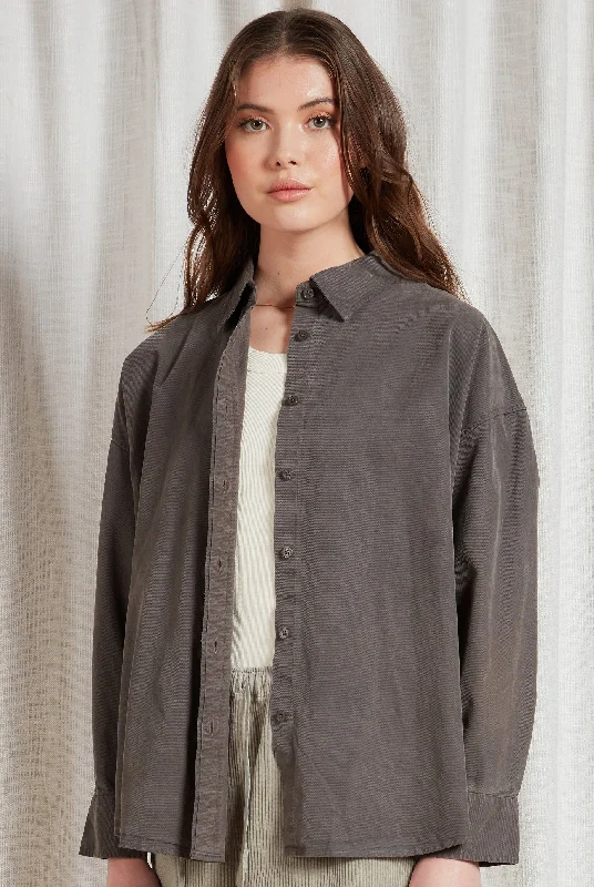 Cary Shirt Casual Oversized Short Shirt