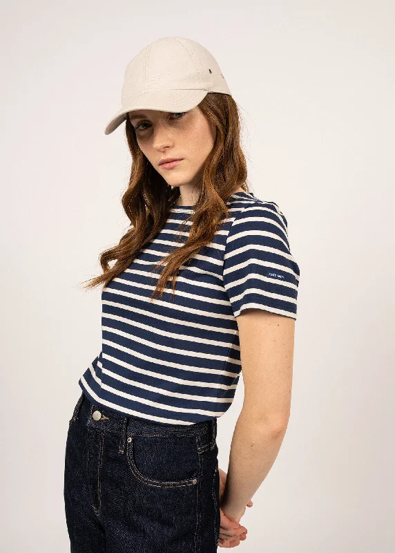 Etrille short sleeve striped sailor shirt - regular fit, in light cotton (MARINE/ECRU) Classic Solid Short Shirt Etrille short sleeve striped sailor shirt - regular fit, in light cotton (MARINE/ECRU) Classic Solid Short Shirt