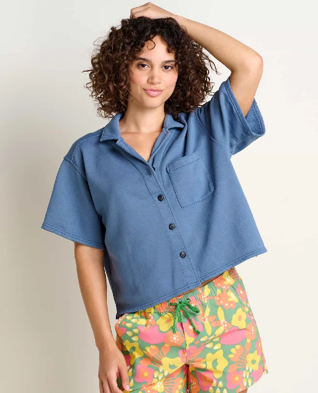 Hemp Daybreaker Short Sleeve Shirt Casual Button-Up Short Tee