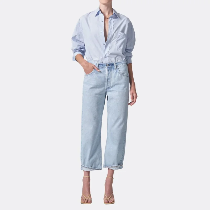 Kayla Shirt (Santa Cruz) Comfortable Flowing Short Sleeve