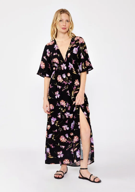 Midnight Garden Maxi Dress