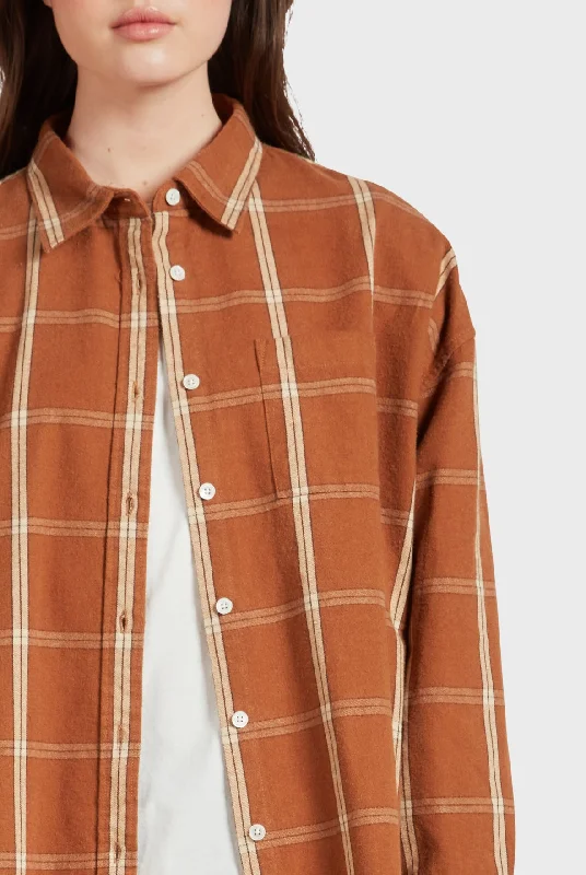 Starsky Shirt Cozy Printed Short Shirt