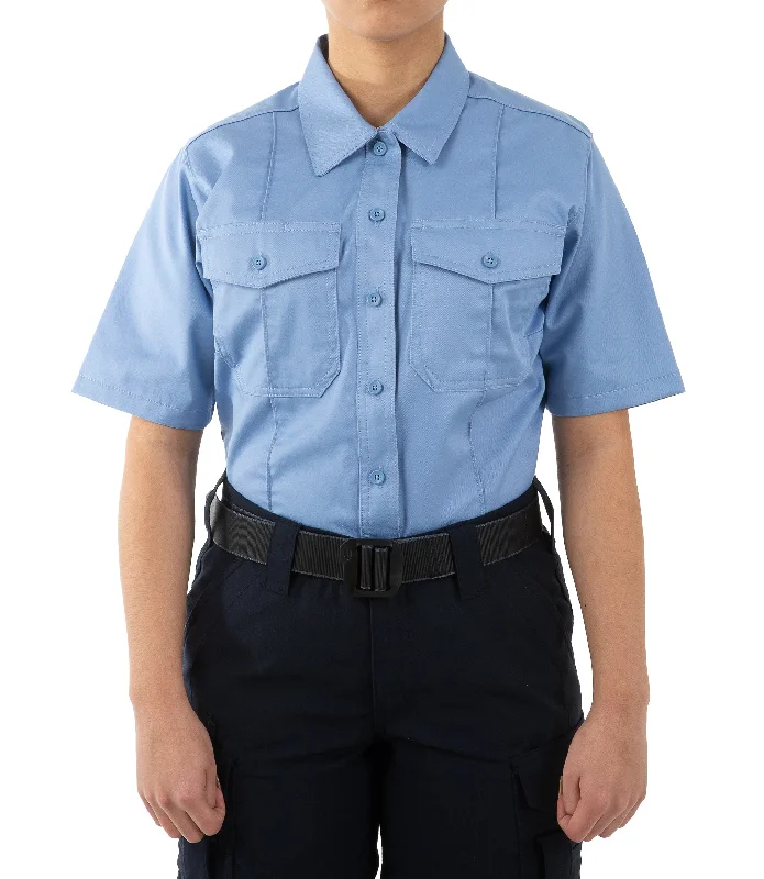 Women's Cotton Station Short Sleeve Shirt Comfortable Short Sleeve Tunic