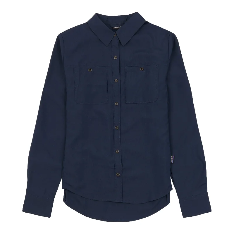 Women's Long-Sleeved Self-Guided Hike Shirt Classic Short Sleeve Blouse