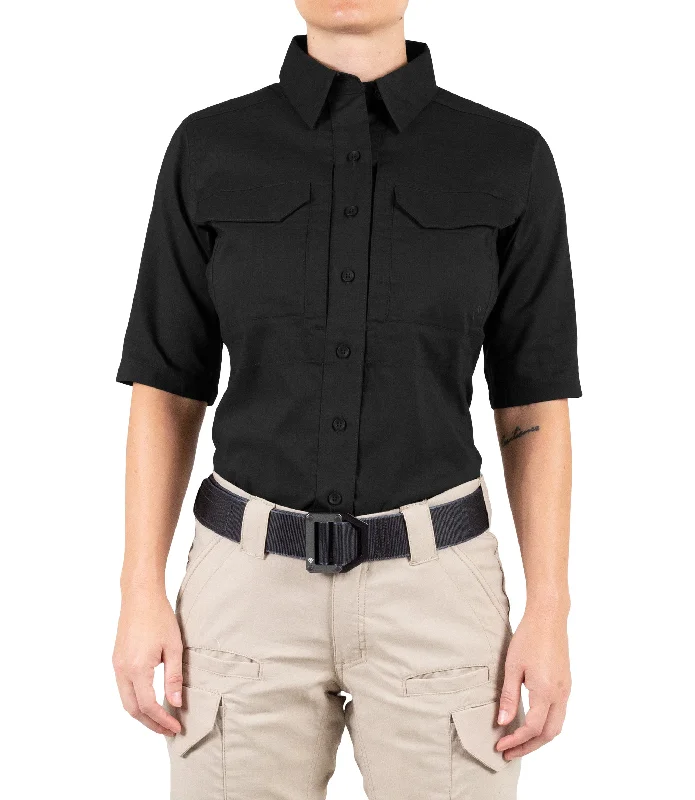 Women's V2 Tactical Short Sleeve Shirt Trendy Short Sleeve Blouse