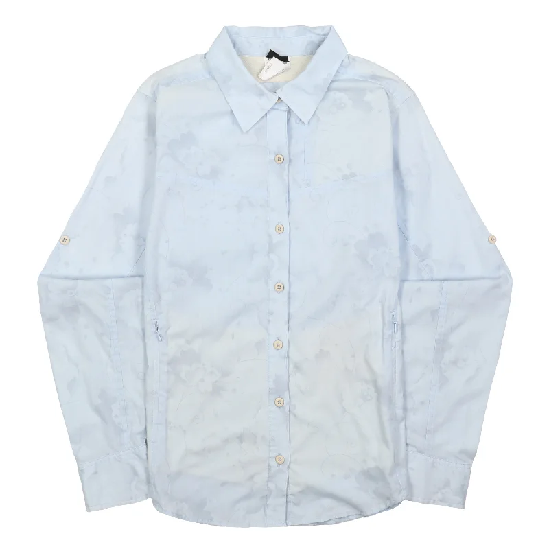 W's Long-Sleeved Island Hopper Shirt Cozy Printed Short Shirt