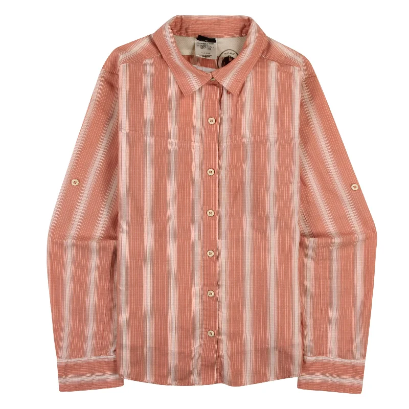 W's Long-Sleeved Island Hopper Shirt Chic Silk Short Sleeve Shirt