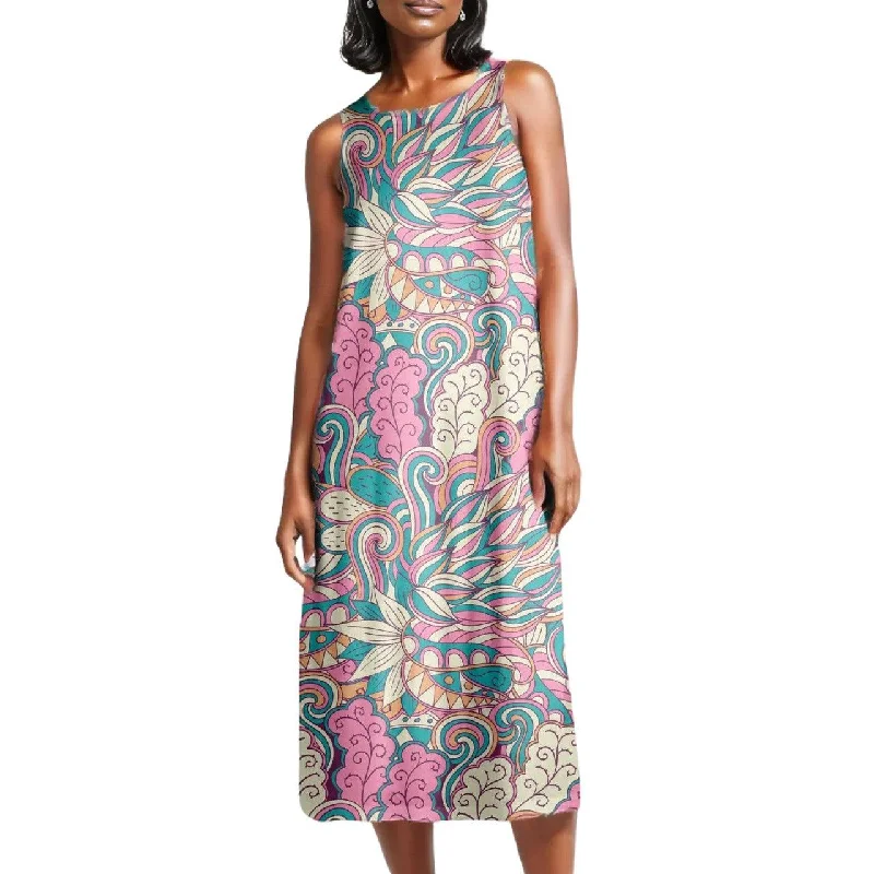 Arane Sleeveless Maxi Dress Elegant Tiered Maxi Dress