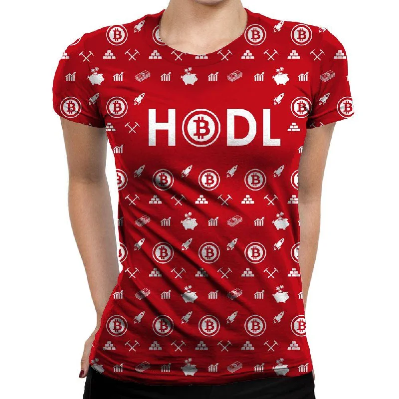 Bitcoin HODL Womens T-Shirt