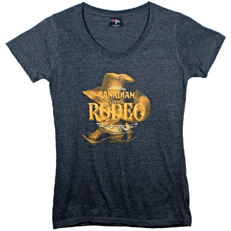 Canadian Finals Rodeo Women's Vintage Graphic T-Shirt