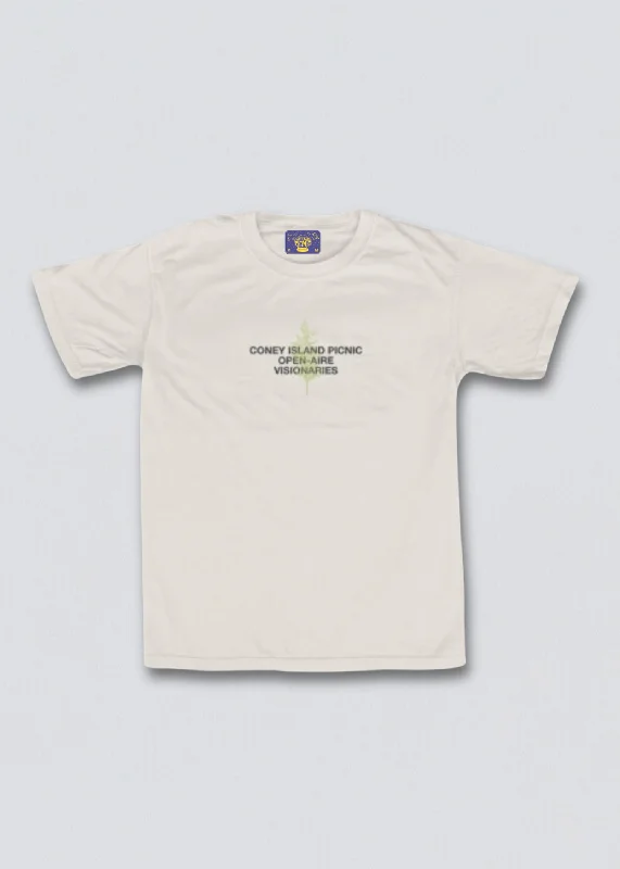CIP Open-Aire Visionaries Short Sleeve Boyfriend Tee Embroidered Appliqued Beaded